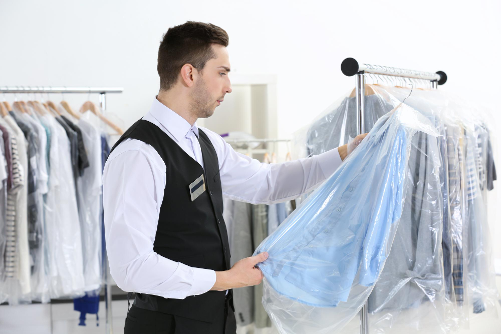 Laundry process - wash, dry, and fold service